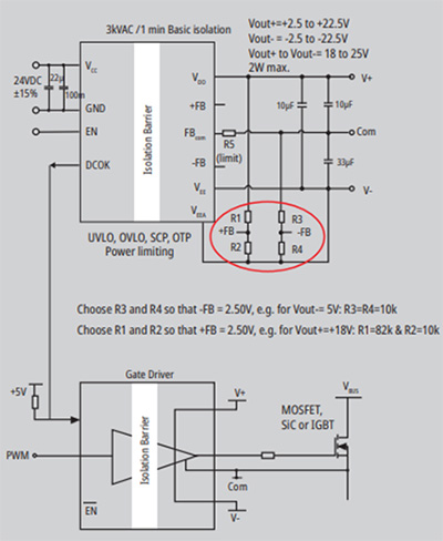 Recom SMD DC/DC converter for Power Switching solution the volt post fig 5