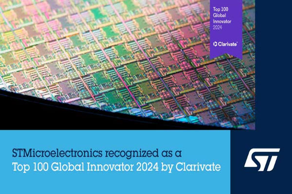 ST R&D, Innovations Makes It Top 100 Global Innovators™ 2024