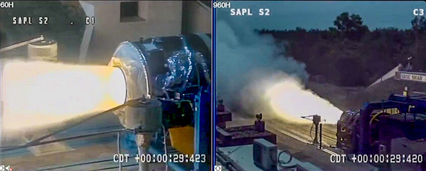 Stage-2 Vikram-1 Space Launch Vehicle Test Fired by Skyroot
