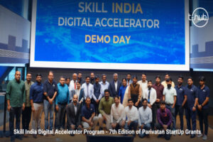 T-Hub, Parivartan Skill India Digital Accelerator Program the volt post