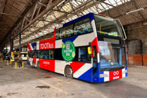 Tootbus 100pc Electric Fleet Achieved With VEV Solar Panels the volt post