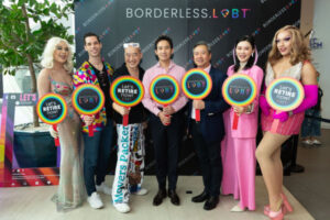 Borderless.lgbt DEI-focused Pink Plus Economy Tech and AI the volt post