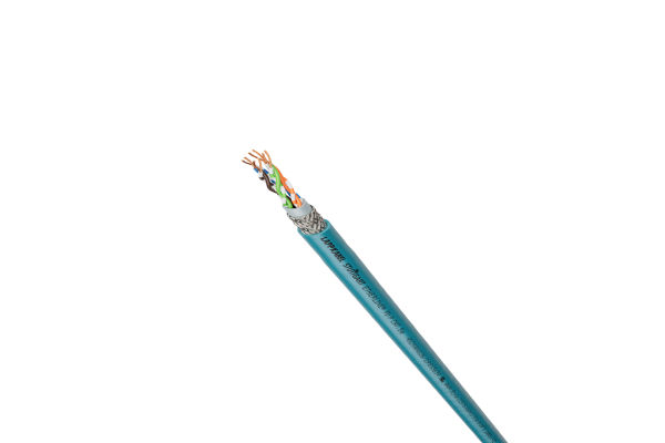 LAPP bio-base Cat.5e Ethernet cable in series production