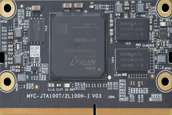 MYIR New Embedded SOM Xilinx Artix-7 XC7A100T FPGA Chip the volt post 1