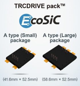 ROHM TRCDRIVE pack 2-in-1 SiC molded modules for xEVs the volt post 1