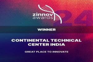 Continental TCI gets 15th Zinnov Awards 2024 for ER&D the volt post 2