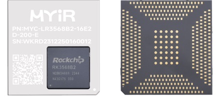 MYIR MYC-LR3568 cost-effective SoM with Rockchip RK3568 the volt post 1