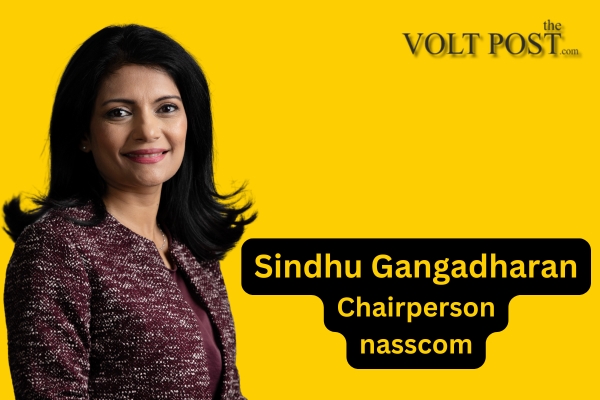 Sindhu Gangadharan Next Chairperson of nasscom the volt post