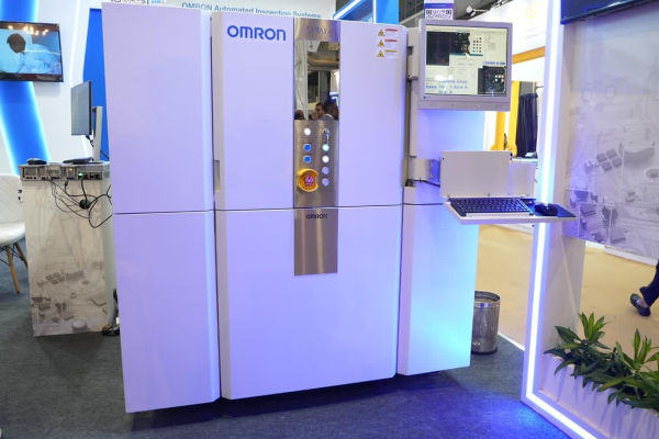 OMRON Automation 3DCT AXI-X850 at Productronica India 2024 the volt post 2