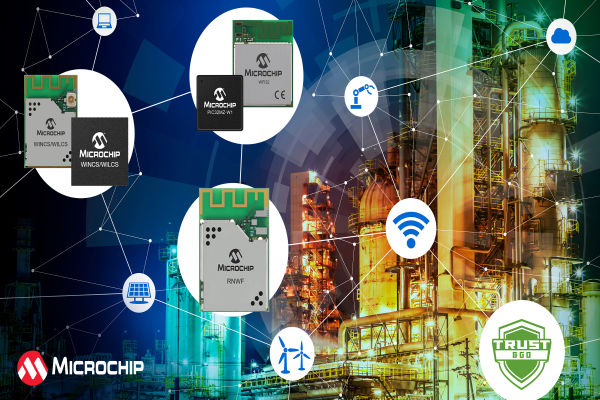 20 New Wi-Fi Portfolio Products by Microchip for Developers