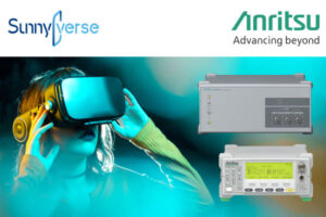 Anritsu MT8862A, MT8852B opted by Sunnyverse for XR 