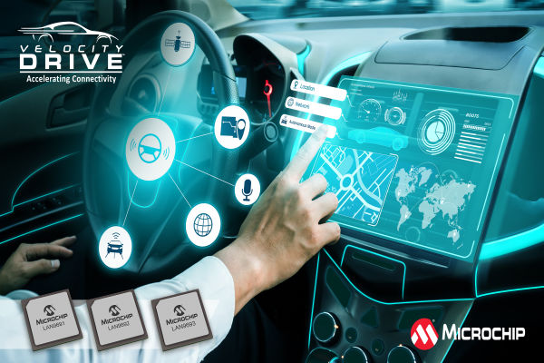 Microchip VelocityDRIVE in-vehicle Ethernet Switch Software The Volt Post