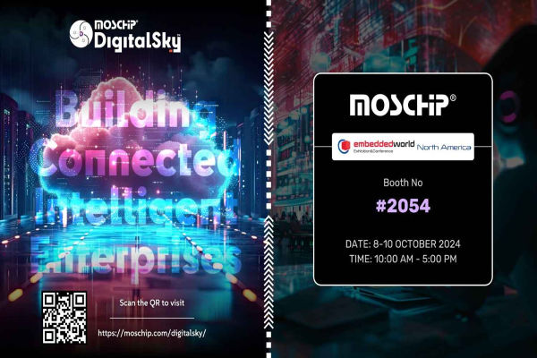 MosChip Reaches Embedded World North America 2024 With its DigitalSky tVP