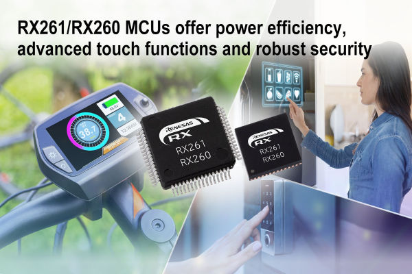 Renesas RX261, RX260 MCU Groups 64 MHz MCUs The Volt Post