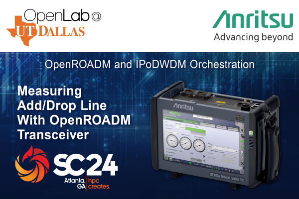 Anritsu MT1040As 400G OpenROADM transceivers at SC24 The Volt Post