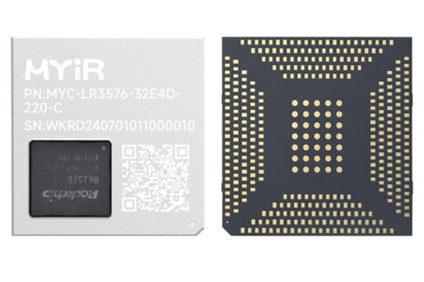 MYIR MYC-LR3576 embedded SoM with Rockship for AIoT The volt Post