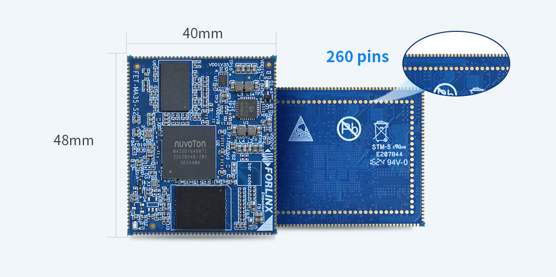 Forlinx Embedded, Nuvoton NuMicro FET-MA35-S2 SoM the volt post 2