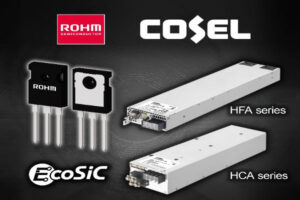 ROHM EcoSiC SiC MOSFETs SBDs in COSEL HFAHCA AC-DC