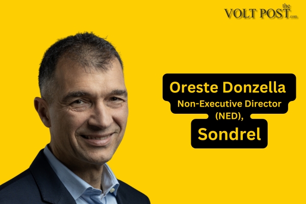 Sondrel Oreste Donzella Non-Executive Director (NED) Board the volt post