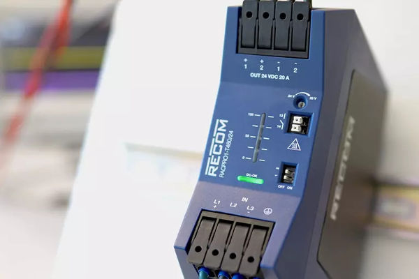 DIN rail power supplies of RECOM RACPRO1 family  