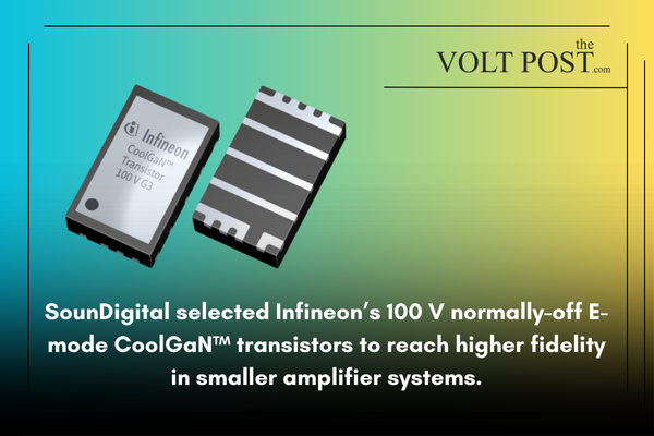 SounDigital 1500 W amplifier opt Infineon GaN Transistors the volt post