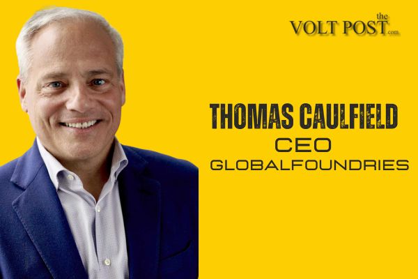 Thomas Caulfield, CEO Globalfoundries, Pat Gelsinger Intel the volt post