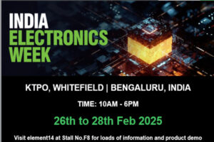 element14 at India Electronics Week Expo (IEW) 2025 the volt post