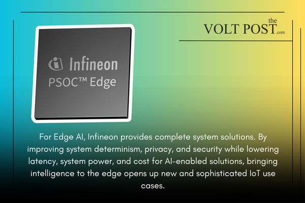 Infineon PSOC Edge MCU family supports NVIDIA TAO the volt post