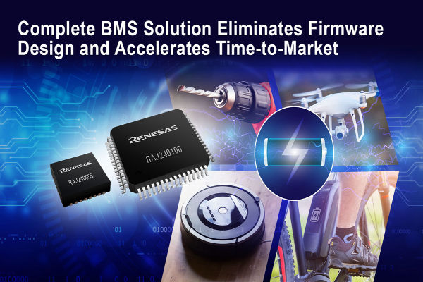 Renesas lithium-ion battery pack management, R-BMS F the volt post