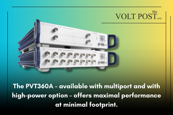 Rohde & Schwarz PVT360A performance vector tester the volt post