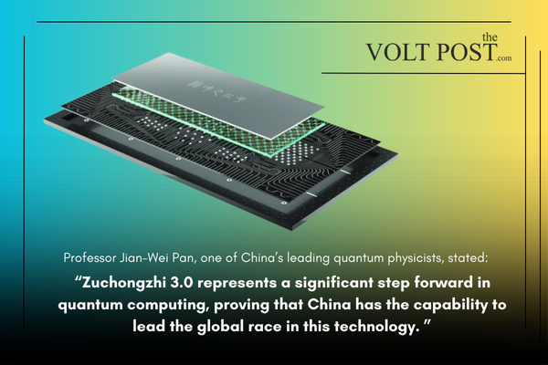 Zuchongzhi 3.0 Quantum Processor Beats Google Willow