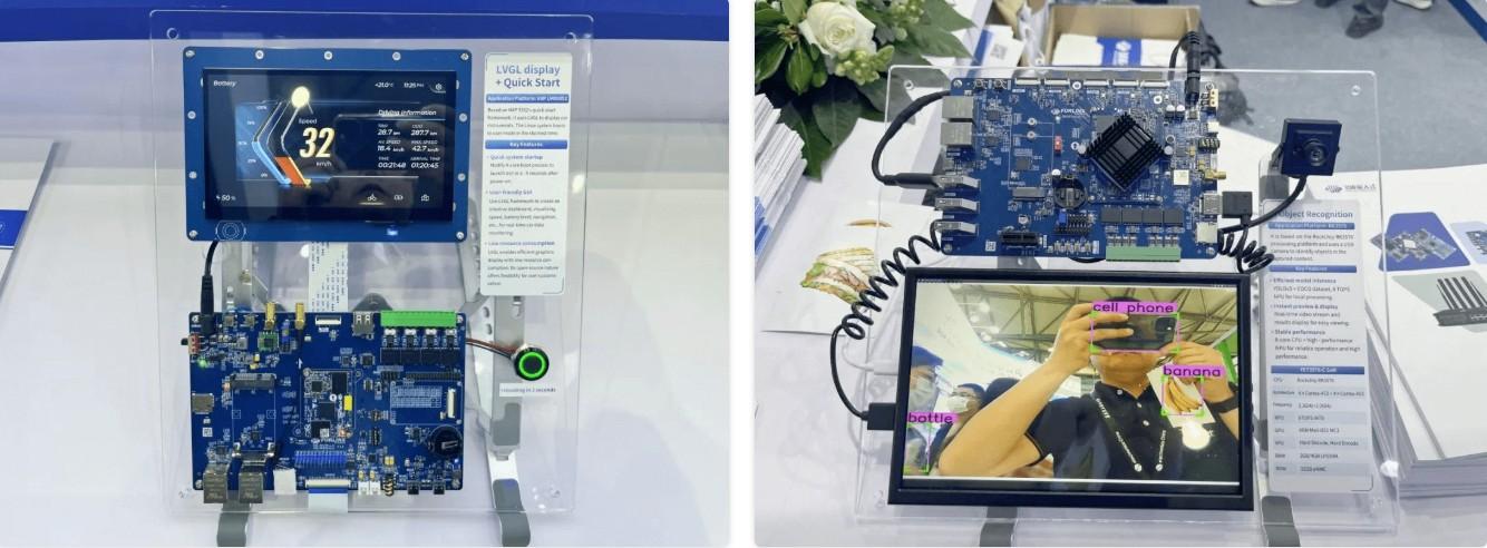 At electronica China 2025, Forlinx embedded main-control THE VOLT POST 2