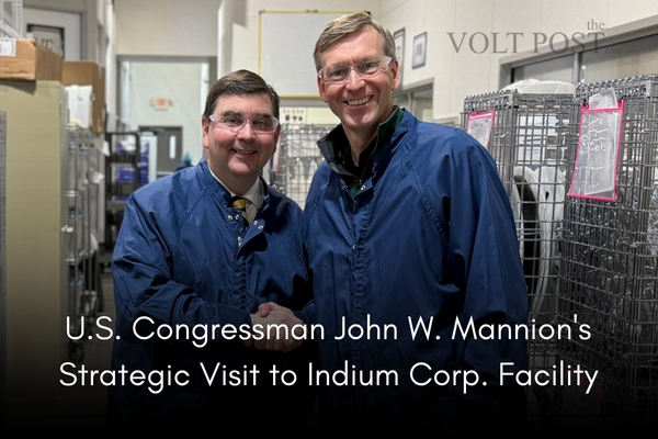 John W. Mannion at Indium Corporation learns gallium, indium the volt post