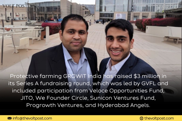 GROWiT India raised $3 million Series A fundraising by GVFL the volt post 1