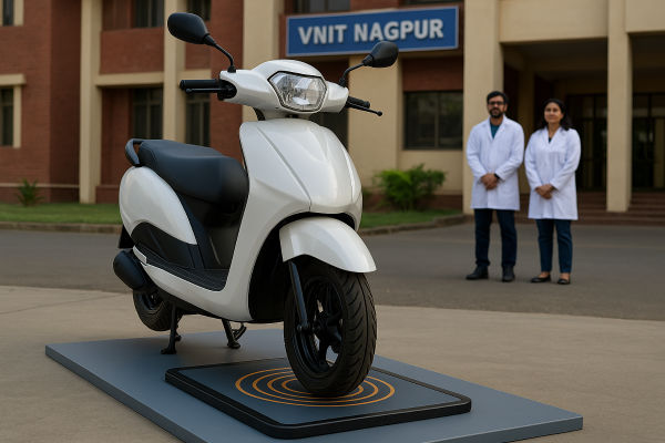 Wireless EV charger developed by VNIT, C-DAC NaMPET Backs the volt post 1