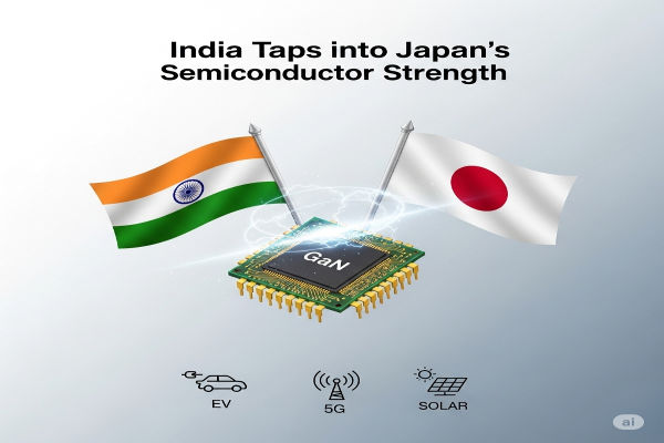 Indian Gan Startup Eyes Japan's GaN epitaxy, wafer  