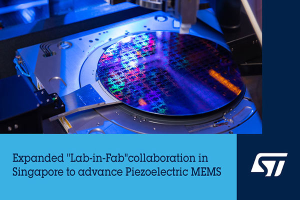 ST Lab-in-Fab 2.0 in Singapore to Drive piezoelectric MEMS Tech tvp 1