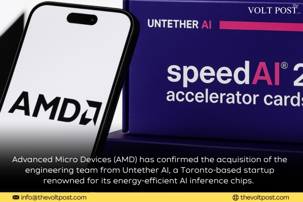 AMD Acquires Untether AI Team to Bolster AI Hardware and Software Capabilities the volt post