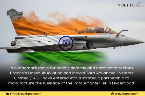 Dassault and Tata Forge Historic Rafale Manufacturing Partnership in India the volt post