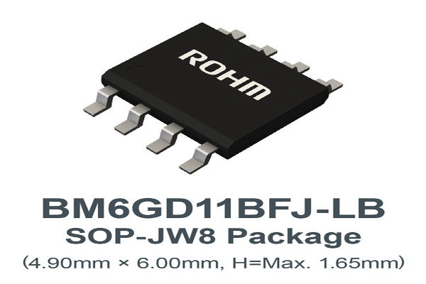 ROHM BM6GD11BFJ-LB isolated gate driver IC for GaN HEMTs the volt post