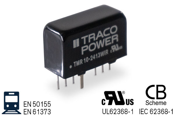 TRACO POWER TMR 10WIR series SIP-8 DC DC converter the volt post 1