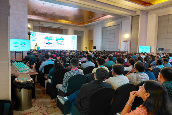 At IEEE ITC India 2025, Suresh Babu K Caliber Interconnect the volt post