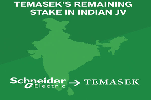 35pc stake of SEIPL from Temasek now of Schneider Electric 