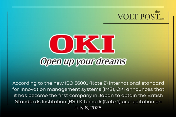 OKI Yume Pro innovation management system gains ISO 56001 the volt post