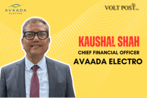 Kaushal Shah New Chief Financial Officer(CFO) Avaada Electro the volt post