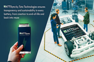 Tata Technologies WATTSync secure digital battery passport 1