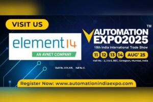 element14 at Automation Expo 2025 Booth A13–A14