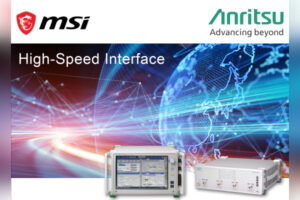Anritsu MP1900A, MS46524B for PCIe selected by MSI  