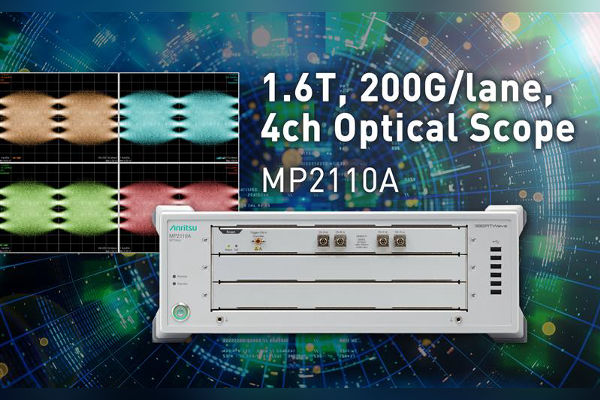 Anritsu New 60 GHz optical sampling oscilloscope MP2110A-080