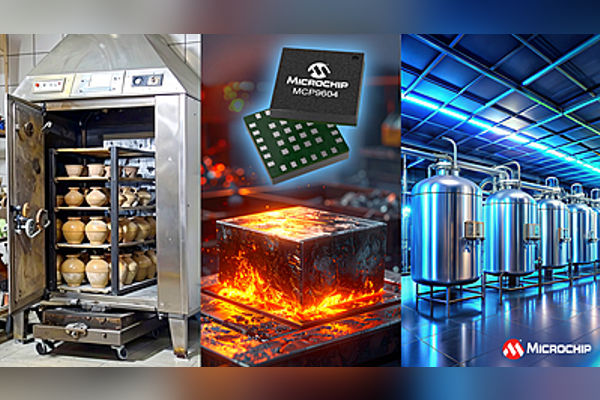 MCP9604 integrated thermocouple conditioning IC by Microchip
